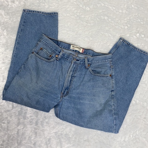 Levi's Relaxed Fit 550 Denim Jeans 36 x 29 - Picture 2 of 9